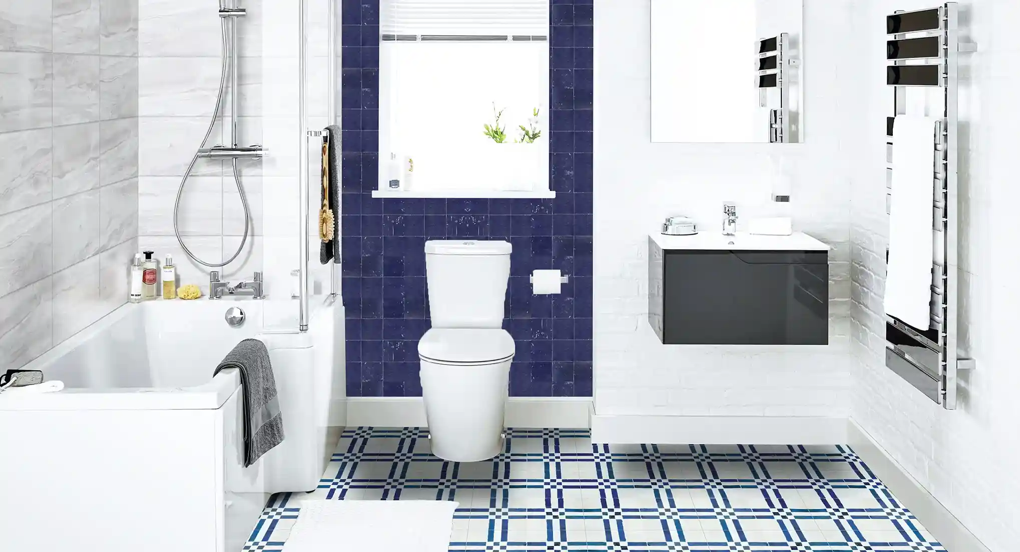 Bathroom Mosaic tiles